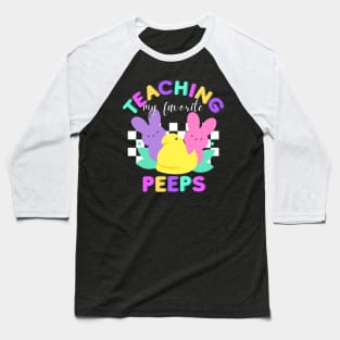 Easter Peeps Teacher Shirt Baseball T-Shirt